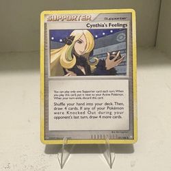 2008 Cynthia’s Feelings - Supporter Pokemon Card