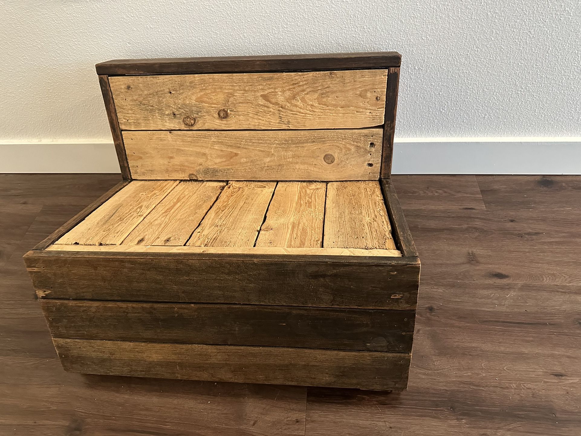 Wooden Bench for Hallway or Storage