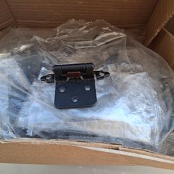 1/2"overlay Hienges Faceframe Mount  Black