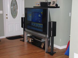 55" Sony HDMI tv with New bulb.