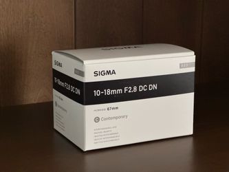 Sigma 10-18mm f/2.8 DC DN Contemporary Lens (FUJIFILM X)