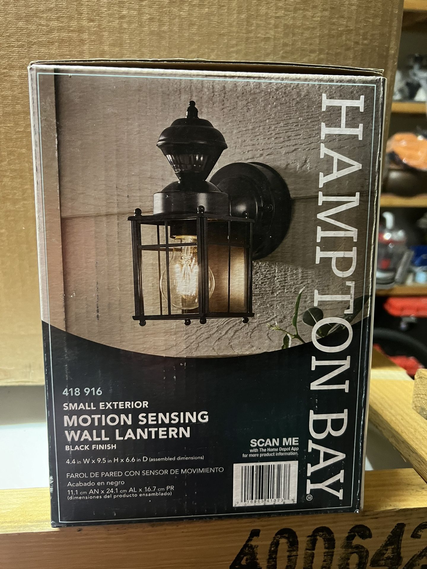 Hampton Bay Motion Sensing Wall Lantern