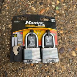 Master Locks. 2 Pk