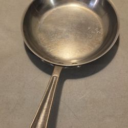 Vintage All Clad 10" Stainless Steel Skillet Frying Pan