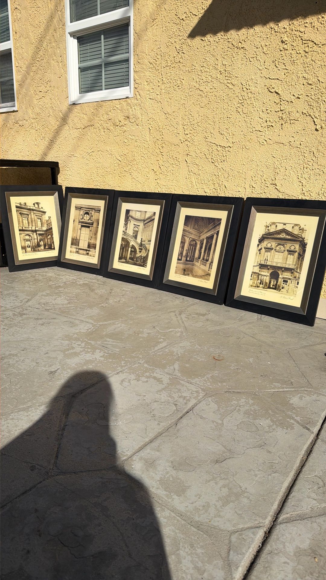5 "Le Palais-Royal" Prints from Uttermost, Price For All 5 $120 
