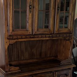 Classic Wooden China Cabinet