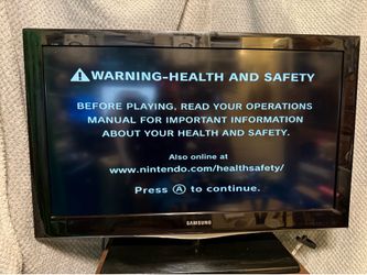 32” Samsung LCD (NOT SMART TV)