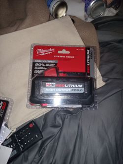 Milwaukee M18 Red Lithium High Output XC 6.0