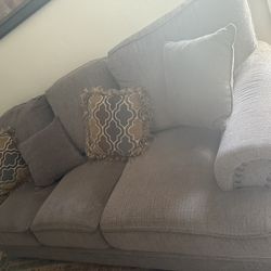 3 Piece Sofa Set – Olive Gray