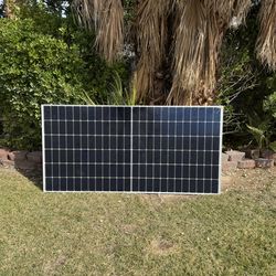Large solar panel