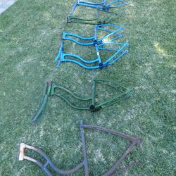 Six Schwinn Girls Frames &Forks