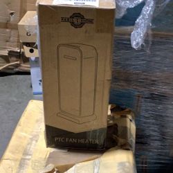 Space Heater, Paris Rhone 1500W Portable Electric PTC Ceramic Heater Black