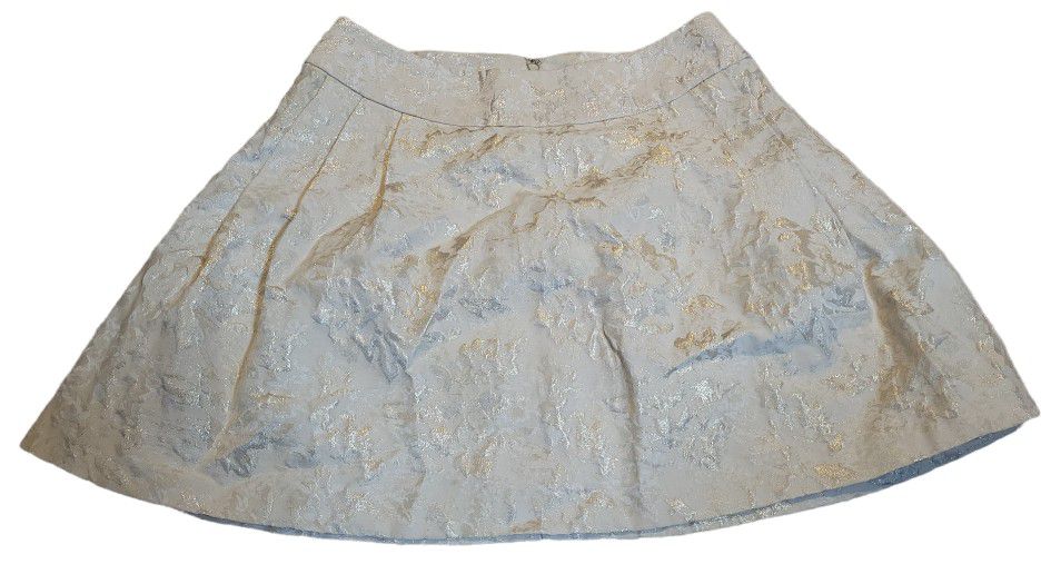 Jennifer Lopez Gold and Cream skirt size 10