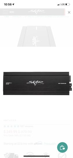 SKAR AUDIO RP2000.1D Monoblock Amplifier