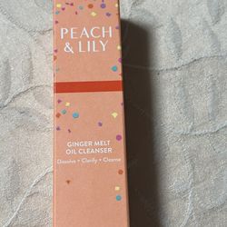 Peach And Lily Ginger Melt Oil Cleanser