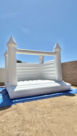 White Bounce House For Sale