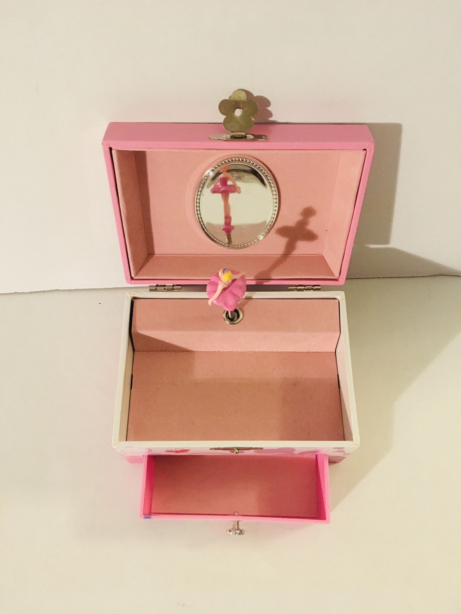 Music Making Jewelry Box With Spinning Ballerina 