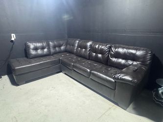 Sofa Leather brown