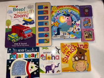 8 Board Books Baby Toddler Lot