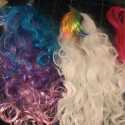 Huge Lot Costumes/Wigs