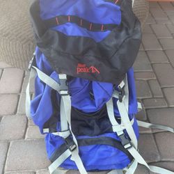 Coleman Peak Hiking Backpack In Like  New Conditions 59 Ave And 101