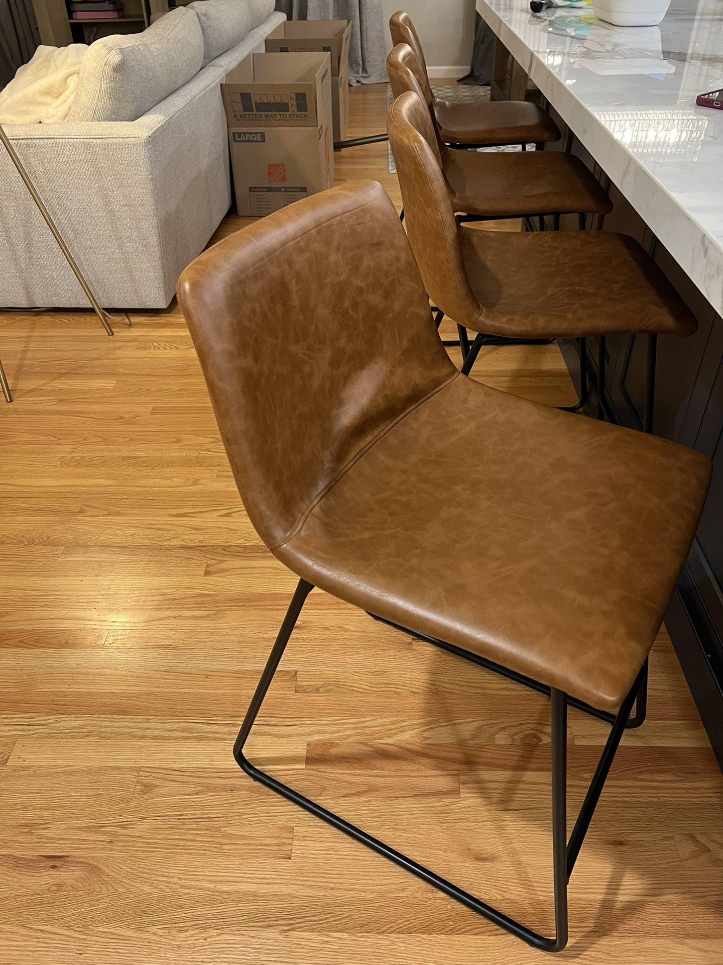 4 Counter Top Stools For Sale! 