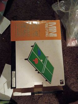 Ping pong table