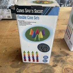 Cones Sports Soccer.          12 Dollars 