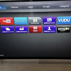 Used Vizio V Series 50 Inch 4 K Tv.  Works Well