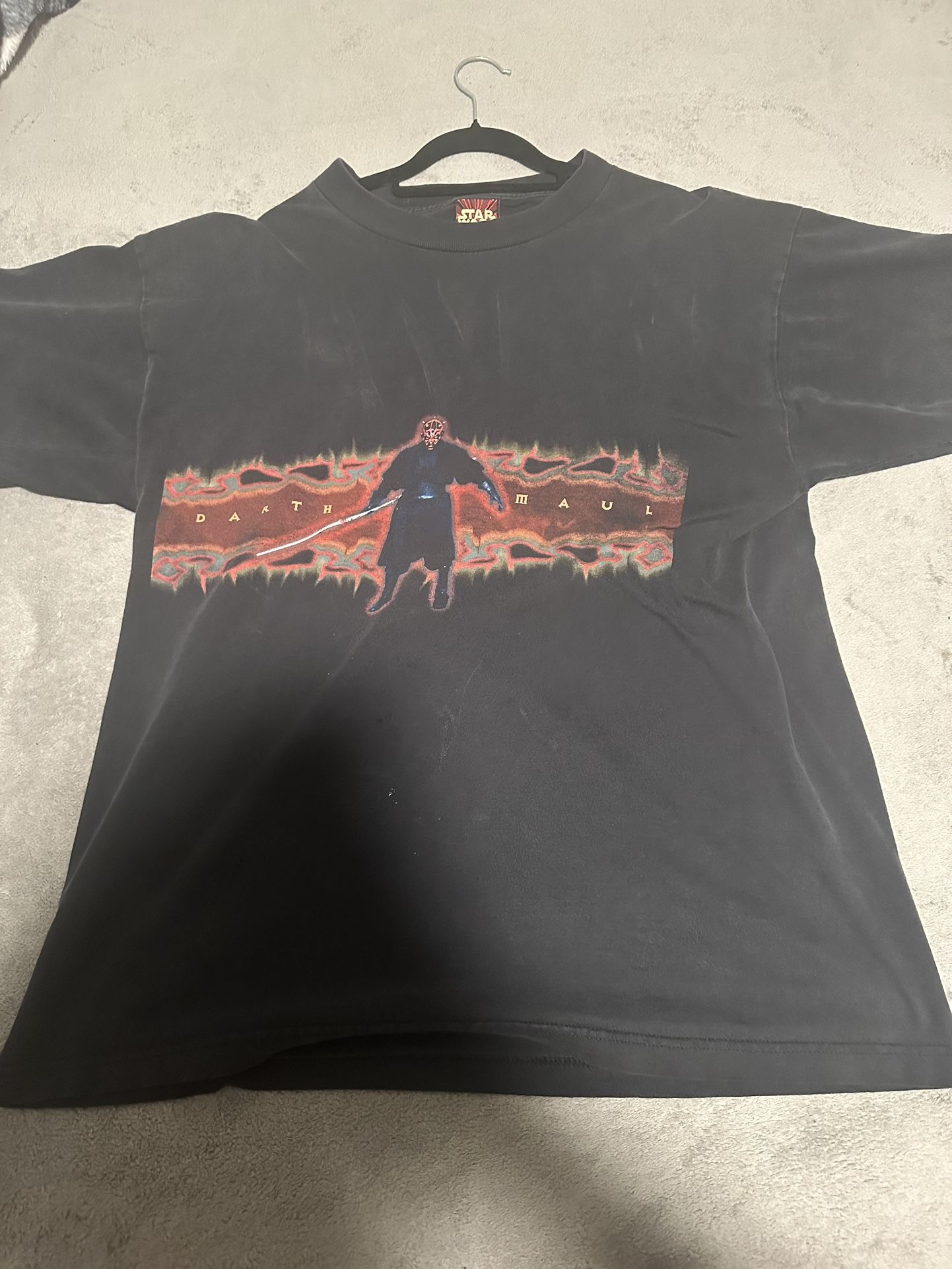 Vintage Star War Shirt Darth maul Shirt XL