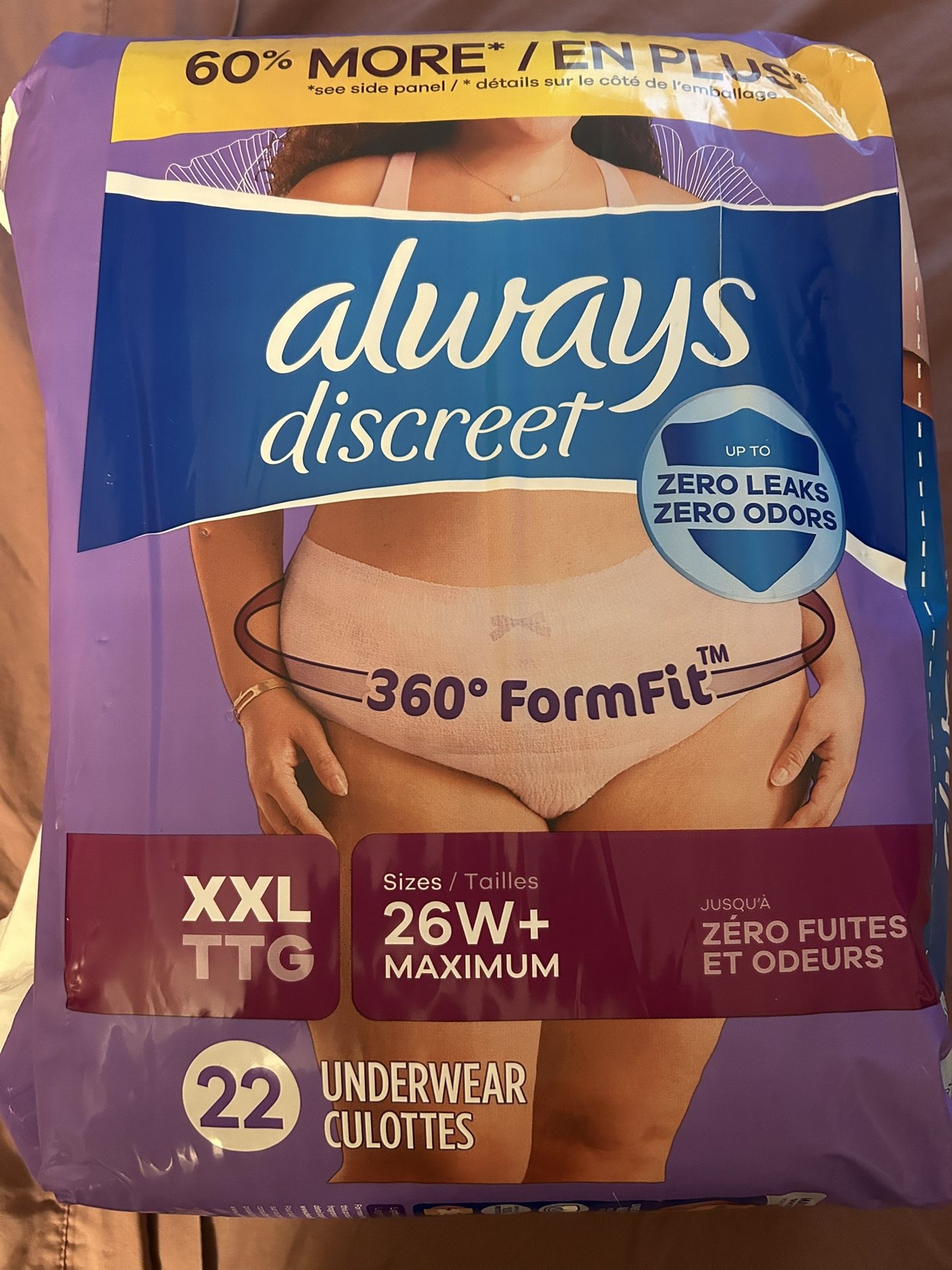 Always Discreet XXL