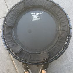 JumpSport 39" Premium Fitness Trampoline | Model 350, 350f, 370 | Exercise Rebounder | 30 Adjustable Bungees | 275 lb Wt. Rating