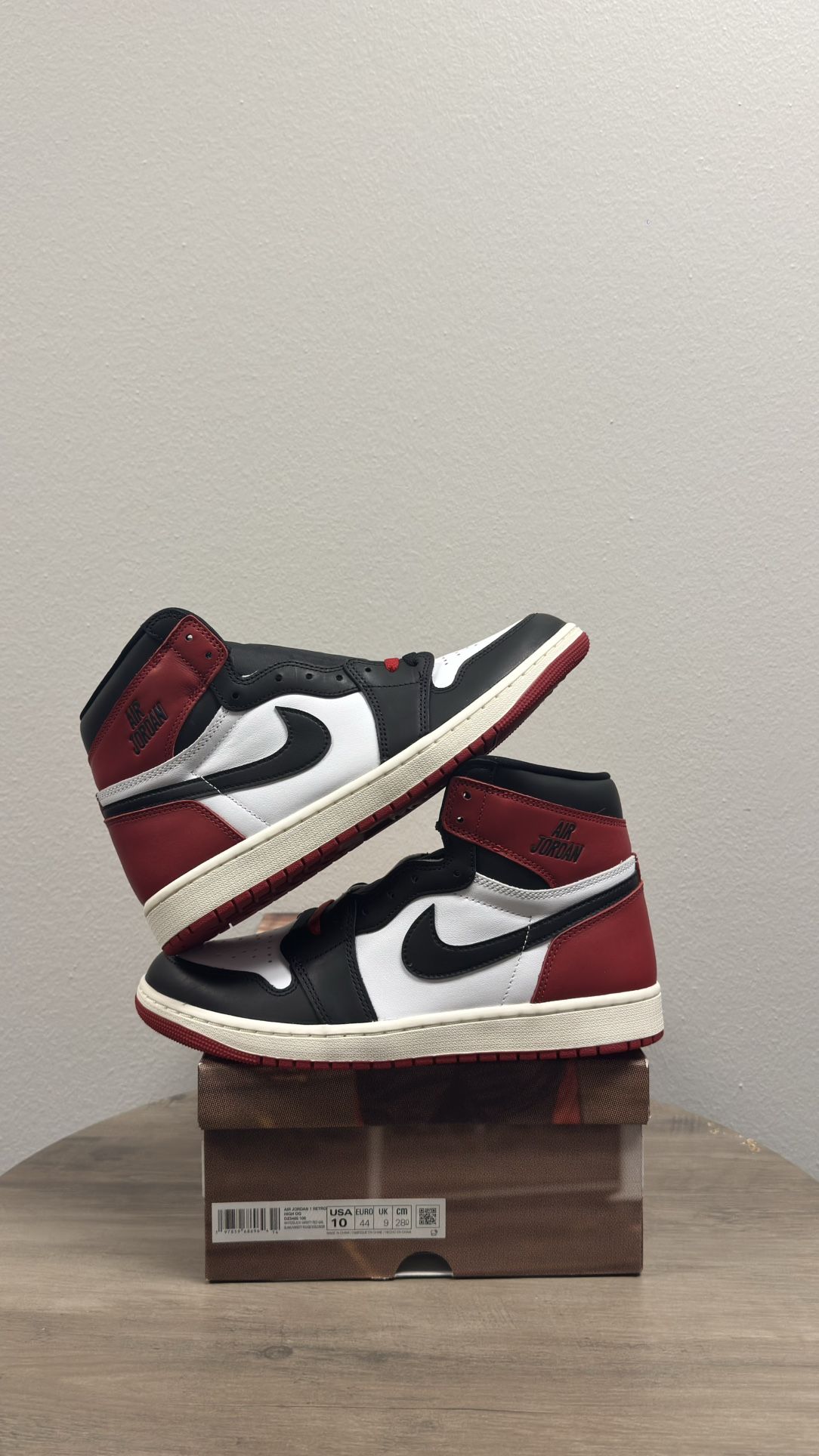Air Jordan 1 High Black Toe Reimagined