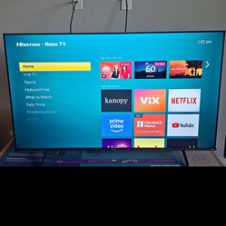 58 Inch HiSense Roku tv