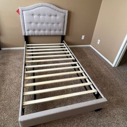 Brand New Twin Size Platform Bed Frame (New In Box) 