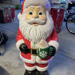 2.5ft LED Santa Decoration