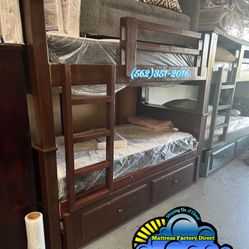 Twin Twin Bunk Bed Heavy Duty 🚚