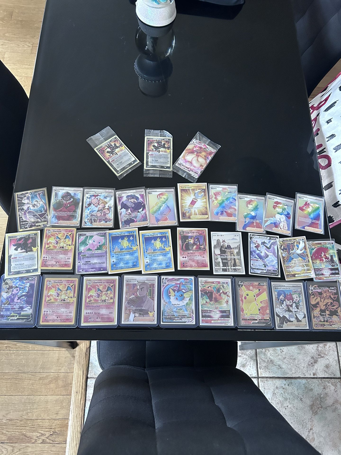 Pokemon lot message for condition near mint