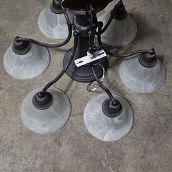 Vintage 7 Light Chandelier