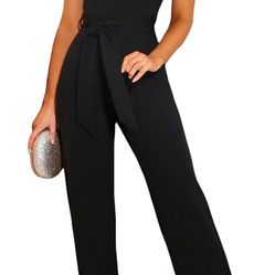 Women’s boutique Style Wide Leg Jumpsuit 