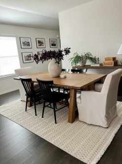 Custom Designed Farmhouse Dining Tables. 