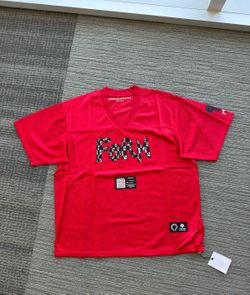 Red Chrome hearts Jersey