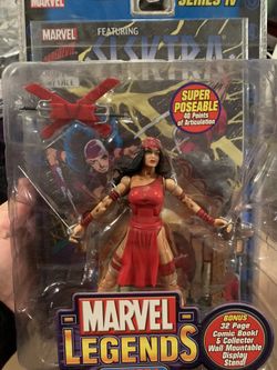 ToyBiz Elektra Marvel Legends