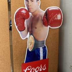 Julio  Cesar Chavez Metal Sign 