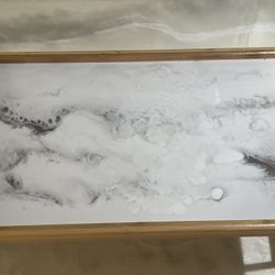 Artisan Epoxy "Crofton" Bed Table - A Luxury You Deserve - $75 OBO