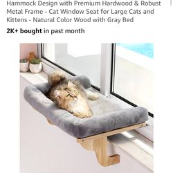Cat Window Bed