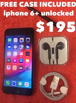 Unlocked iphone 6 plus great condition with warranty and Accesories