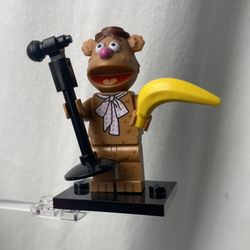 LEGO Minifigure coltm-7 Fozzie Bear The Muppets CMF 2022 Complete (Rare Collectors Item!)