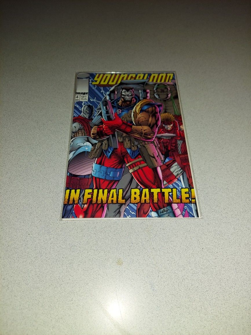 1993 YOUNGBLOOD #4 COMIC BAGGED AND BOARDED