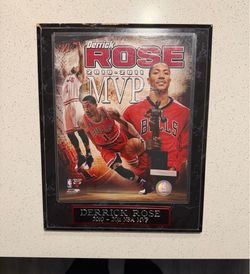 Derrick Rose MVP Plaque